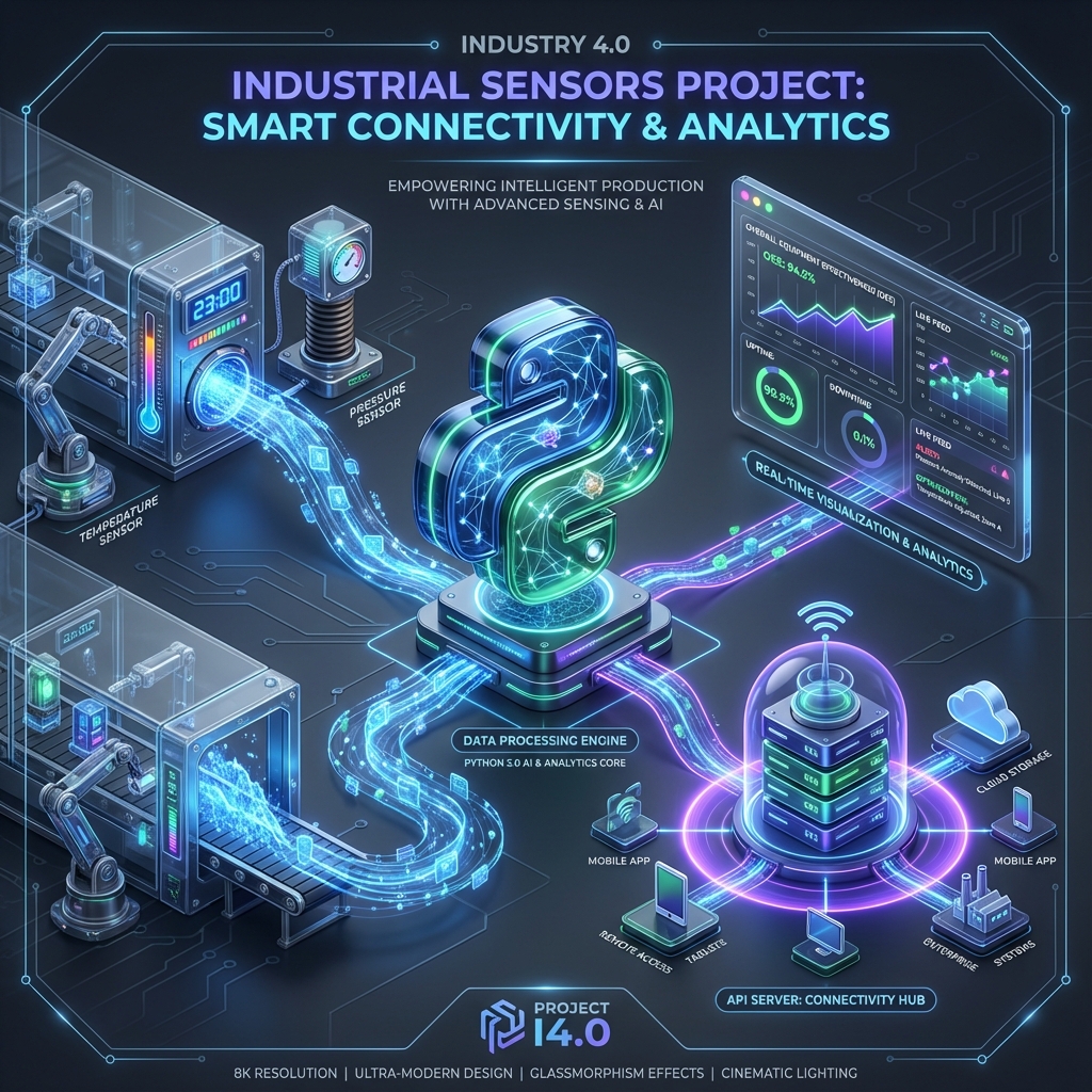 Industrial Sensors Project Infographic